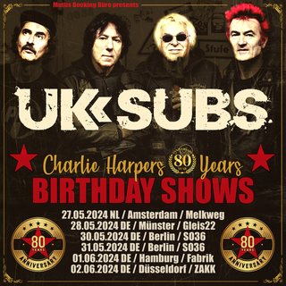 UK Subs in May 2024